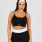 BALLET CROP - BLACK & WHITE