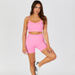 PINK BALLET CROP