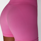 PINK SEAMLESS BIKE SHORTS
