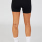 BLACK & WHITE SEAMLESS BIKE SHORTS