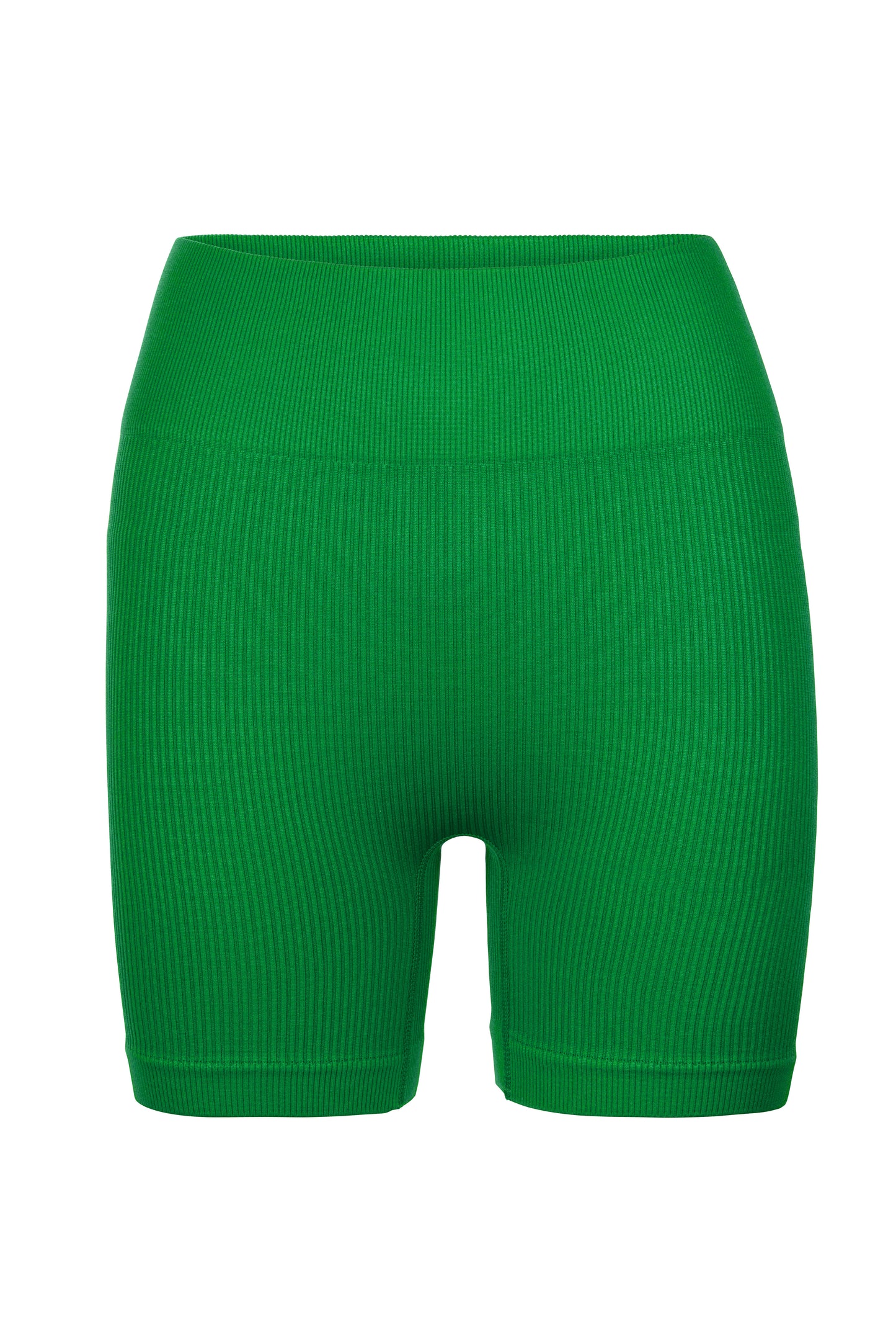 GREEN BIKE SHORTS